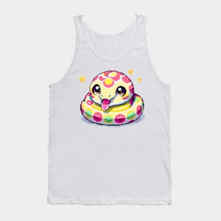 Cute Pixel Python Tank Top